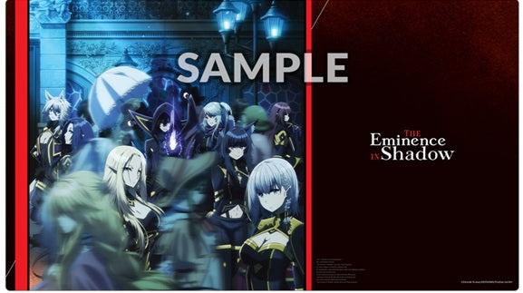BUSHI SUPPLIES RUBBER PLAYMAT VOL. 16 THE EMINENCE IN SHADOW DESIGN A: KEY VISUAL 1 | 8885021122793