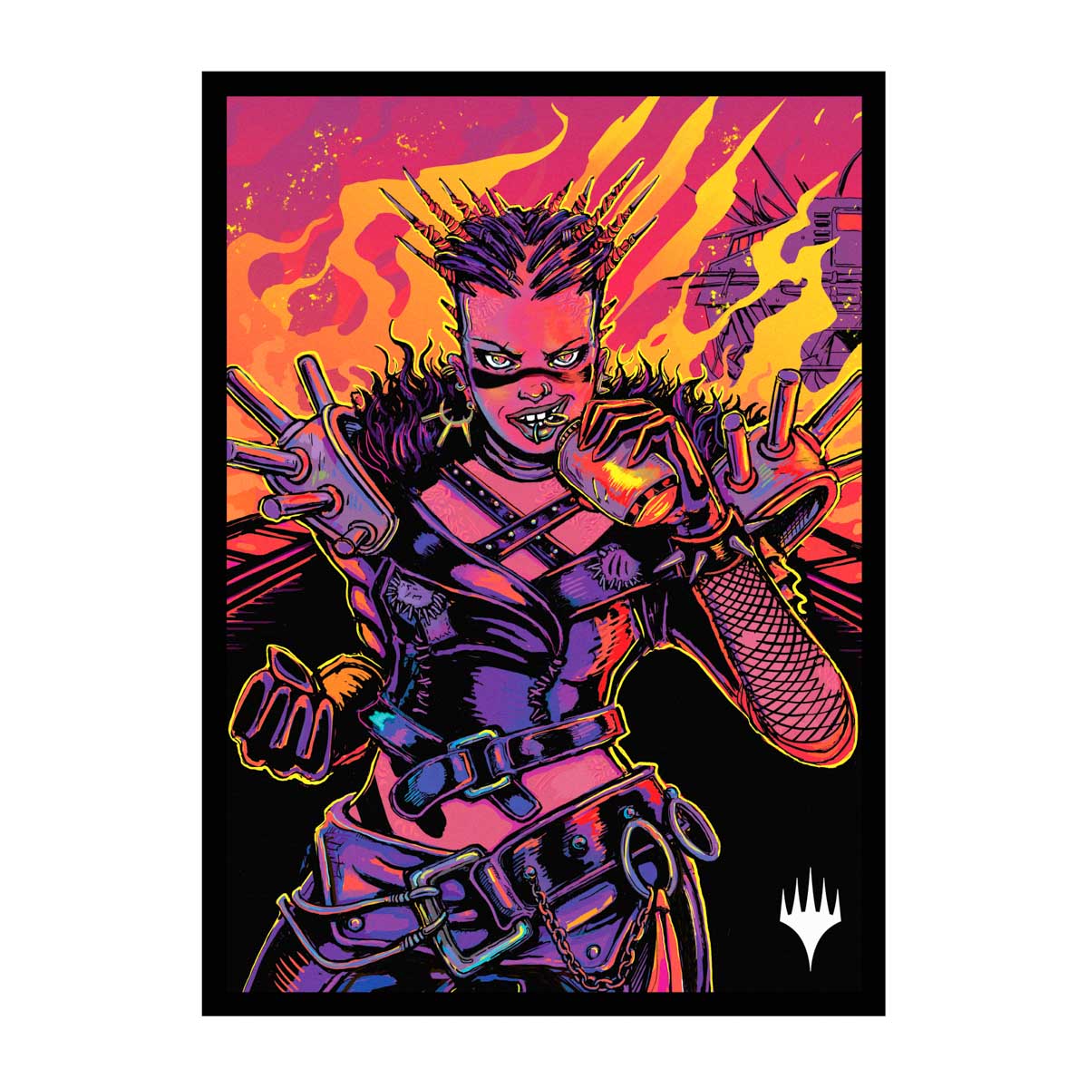 UP D-PRO MTG 2025 MULTIPLANAR RACE SET BORDERLESS RACER 4 100CT | 074427386665