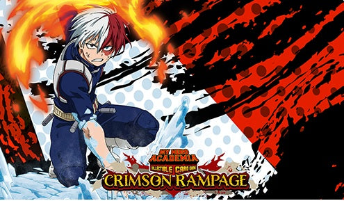 UniVersus CCG: Set 2- My Hero Academia Crimson Rampage- Shoto Todoroki Playmat | 9781589935457