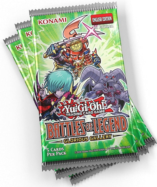 YGO BATTLES OF LEGEND GLORIOUS GALLERY BOOSTER | 083717871941