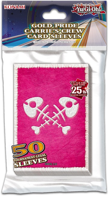 YGO GOLD PRIDE CARRIE'S CREW CARD SLEEVES | 083717861799