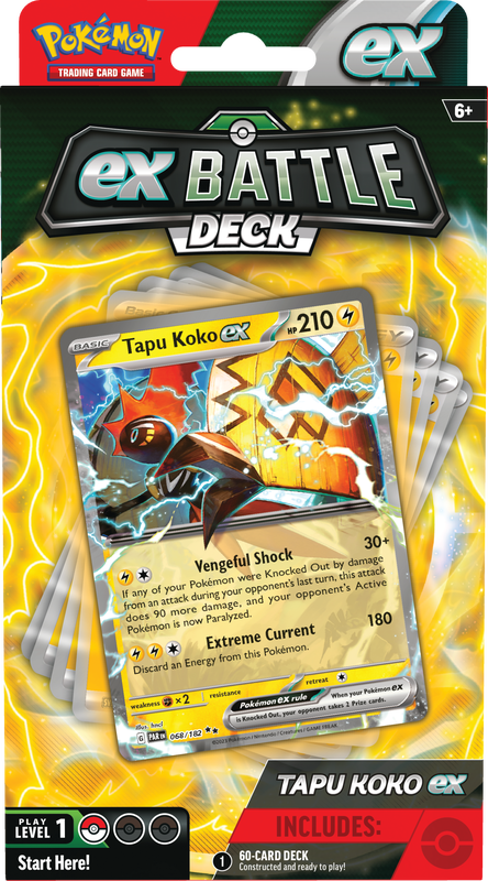 Pokemon TCG: Ex Battle Deck(820650857782)