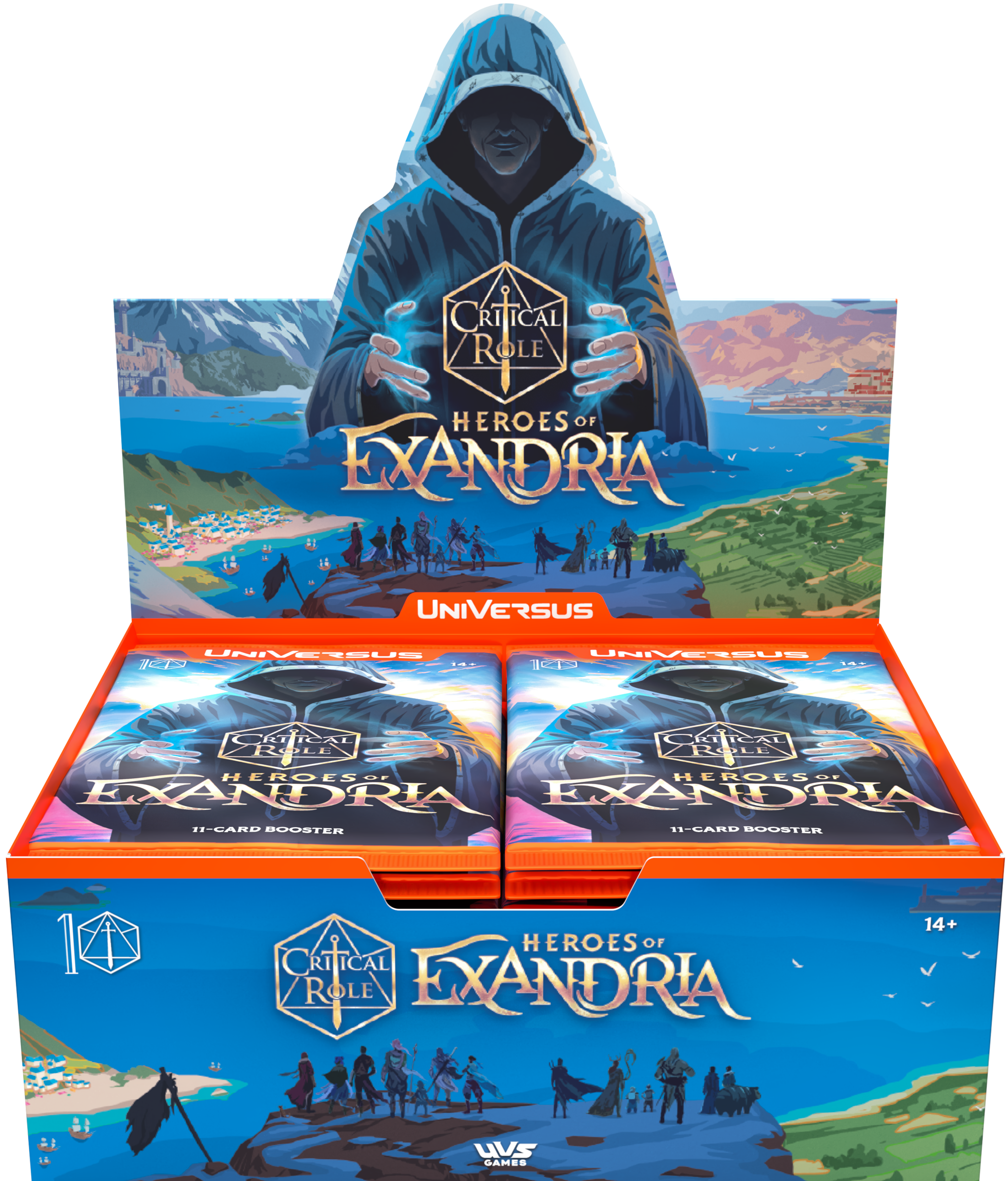 UniVersus CCG: Critical Role Heroes of Exandria- Booster Display | 810155271732