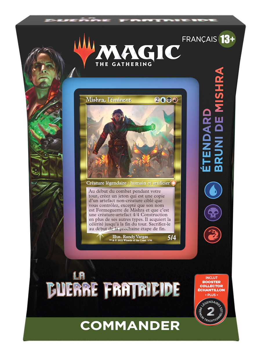 MTG FRENCH THE BROTHERS WAR COMMANDER(D03091010) | D03091010