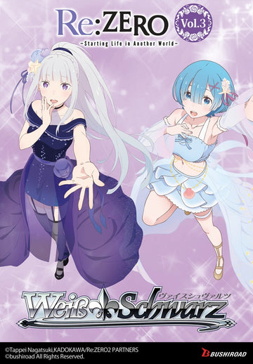 WS RE: ZERO STARTING LIFE IN ANOTHER WORLD VOL. 3 BOOSTER | 888502112571