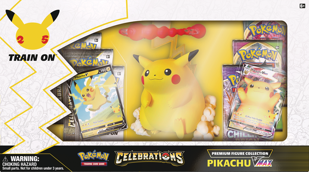 POKEMON CELEBRATIONS PIKACHU VMAX FIGURE | 820650809408
