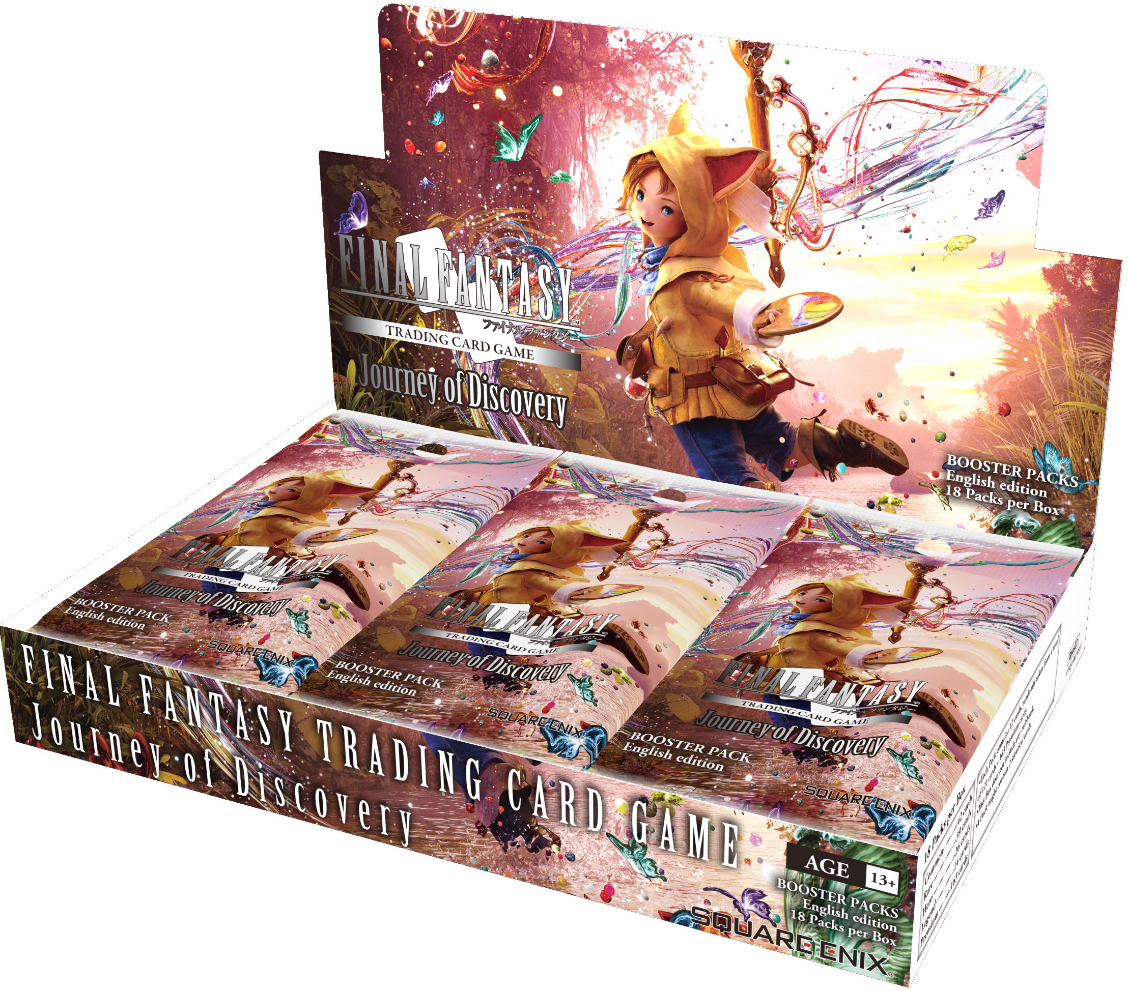 FINAL FANTASY TCG SET 27 JOURNEY OF DISCOVERY BOOSTER | 662248859675