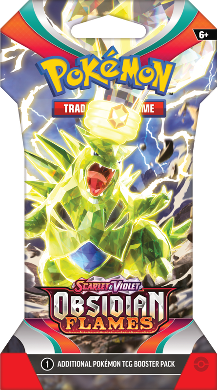 SLEEVED POKEMON SV3 OBSIDIAN FLAMES PACK (144) | 820650853753