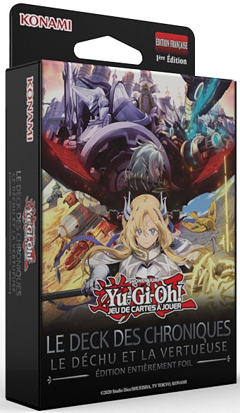 YGO FRENCH THE CHRONICLES DECK: THE FALLEN & THE VIRTUOUS | 4012927194539