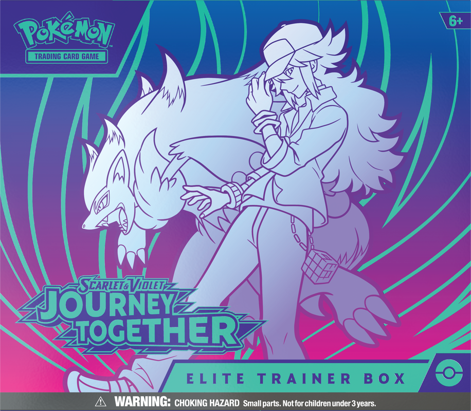 pokemon scarlet and violet sv9 journey together booster box Pokemon SV9 Journey Together Elite Trainer Box main image 1