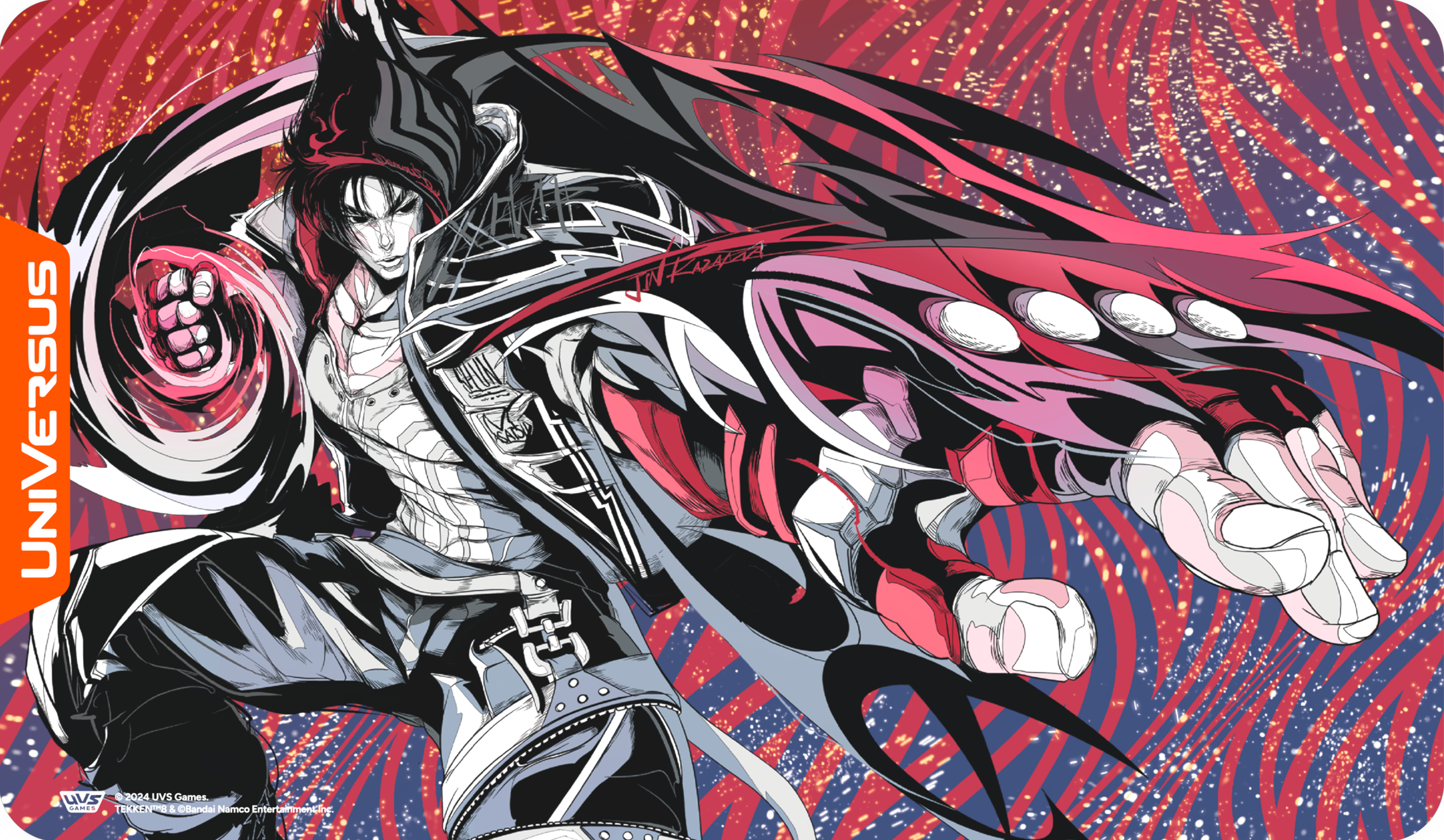 UniVersus CCG: Tekken 8- Jin Playmat | 810155270933