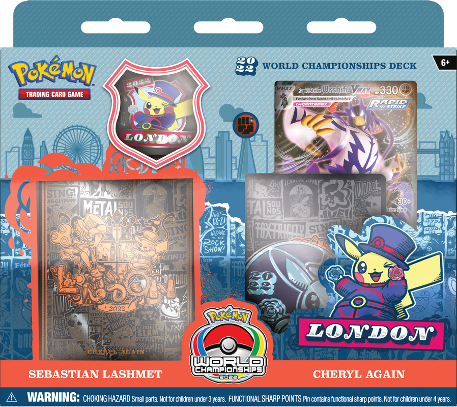 POKEMON WORLD CHAMPIONSHIPS DECK 2022 | 820650862205
