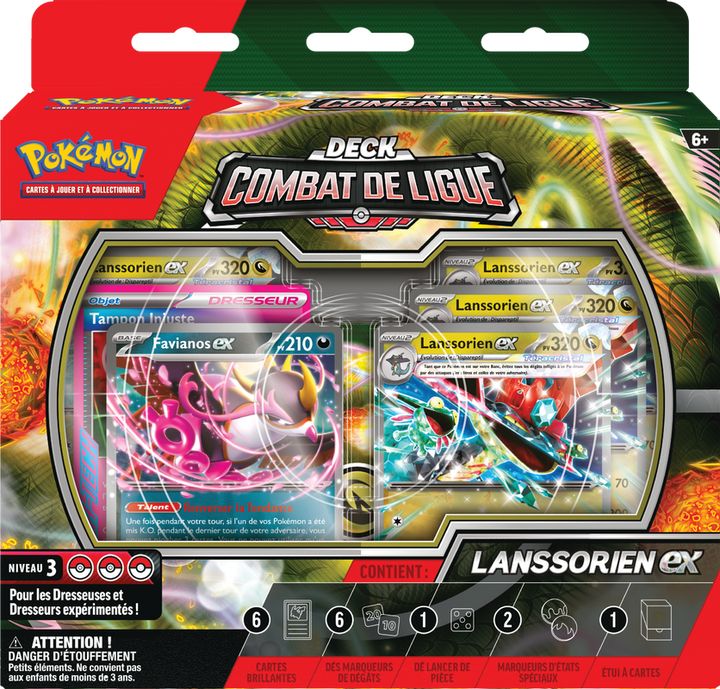 POKEMON FRENCH DRAGAPULT EX LEAGUE BATTLE DECK (6) | 196214108950