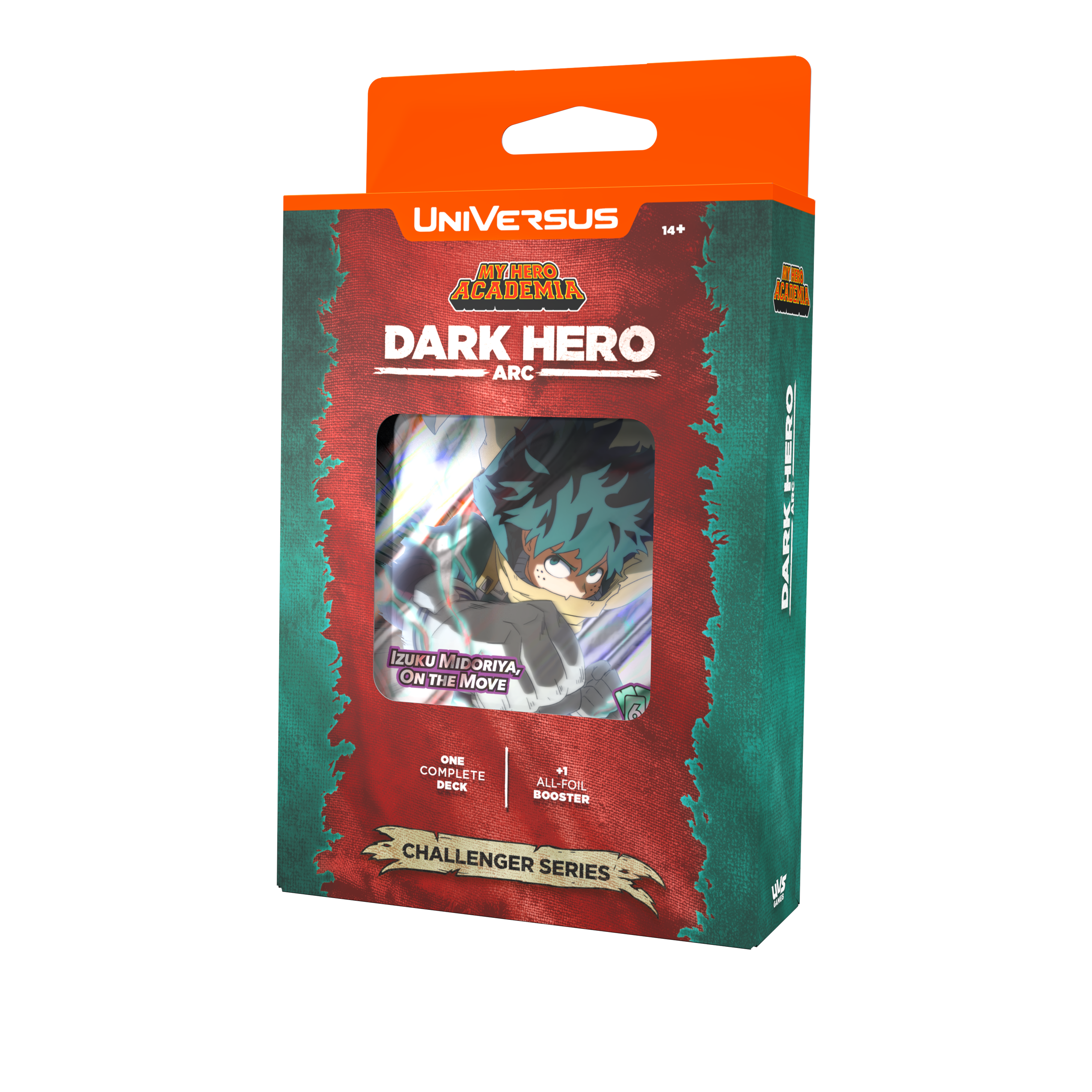 UniVersus CCG: My Hero Academia- Dark Hero Arc- Challenger Series Display | 810155271091