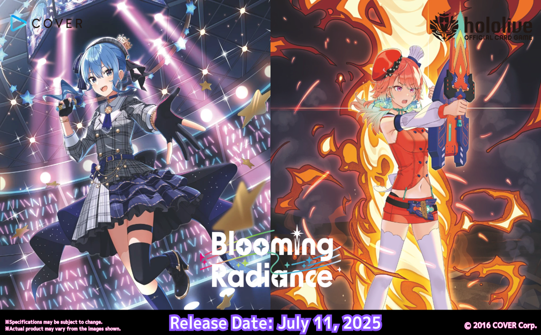 HOLOLIVE CG BLOOMING RADIANCE BOOSTER PACK DISPLAY | 4571696554307