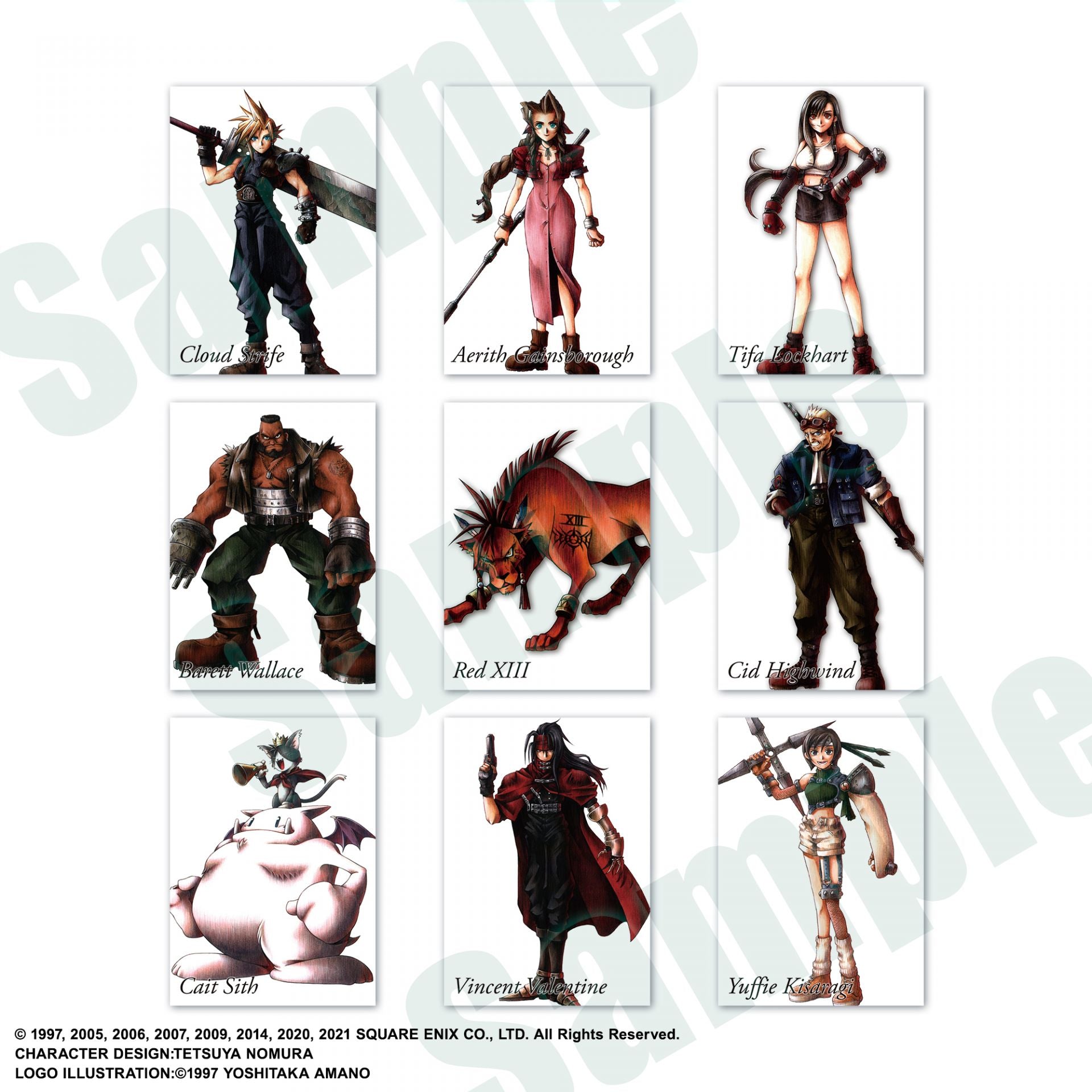 Final Fantasy TCG: Final Fantasy VII Anniversary Art Museum Digital Card Plus Display | 662248843896