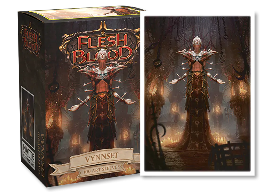 Dragon Shield Sleeves: Standard- Matte 'Flesh & Blood Vynnset' Art, Limited Edition | 5706569160920