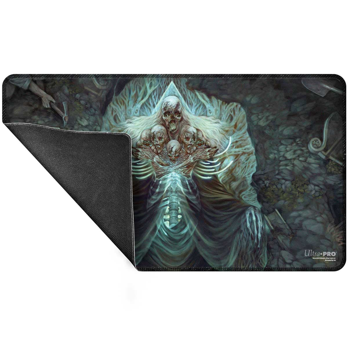 UP PLAYMAT MTG COMMANDER SERIES THREE COLOR WEDGE MYRKUL STITCHED | 074427384753