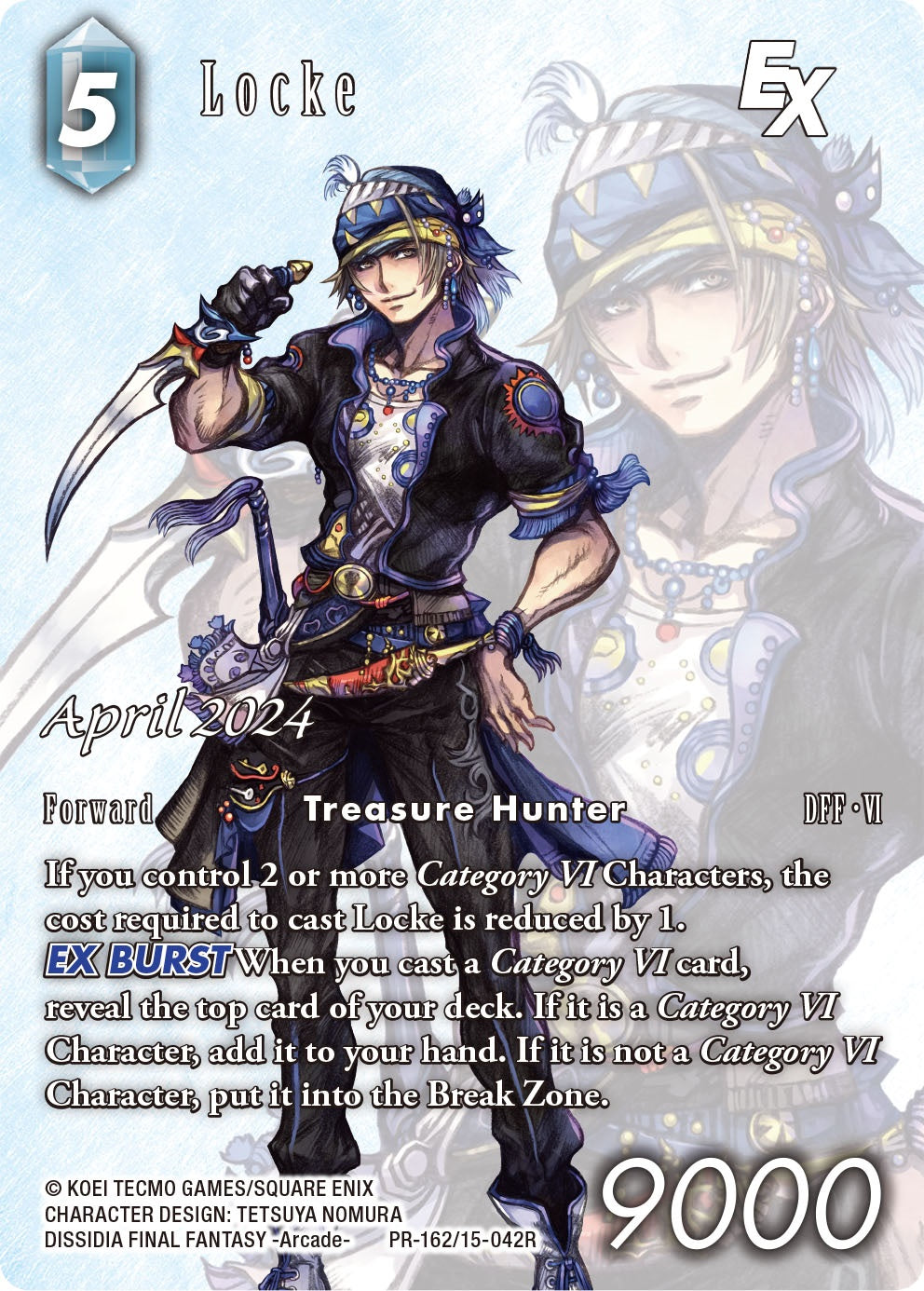 Final Fantasy TCG: Organized Play Kit- PR-162 Locke | 662248851594