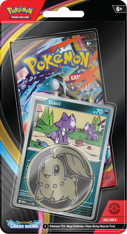POKEMON ME04 CHAOS RISING CHECKLANE BLISTER | 1010405102