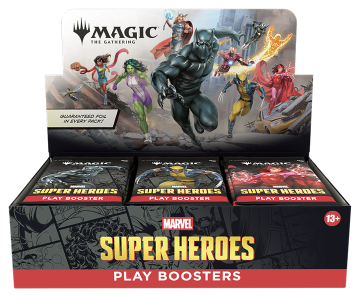 MTG MARVEL SUPER HEROES PLAY BOOSTER | 195166313603
