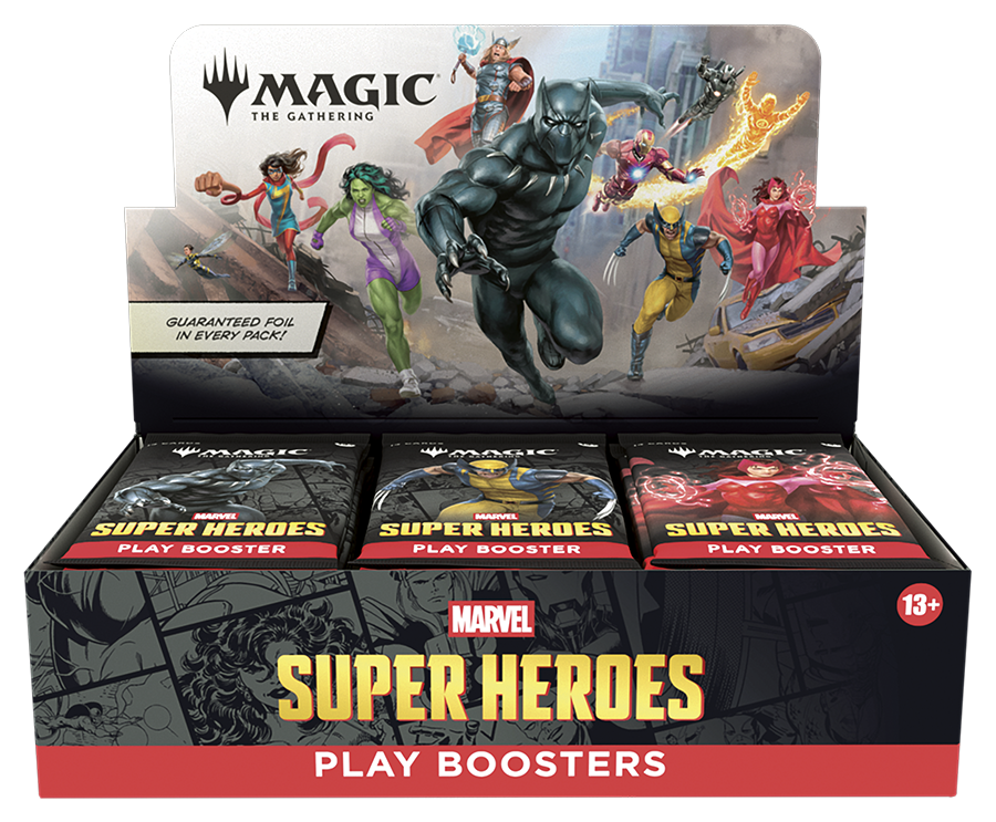 MTG MARVEL SUPER HEROES PLAY BOOSTER | 195166313603