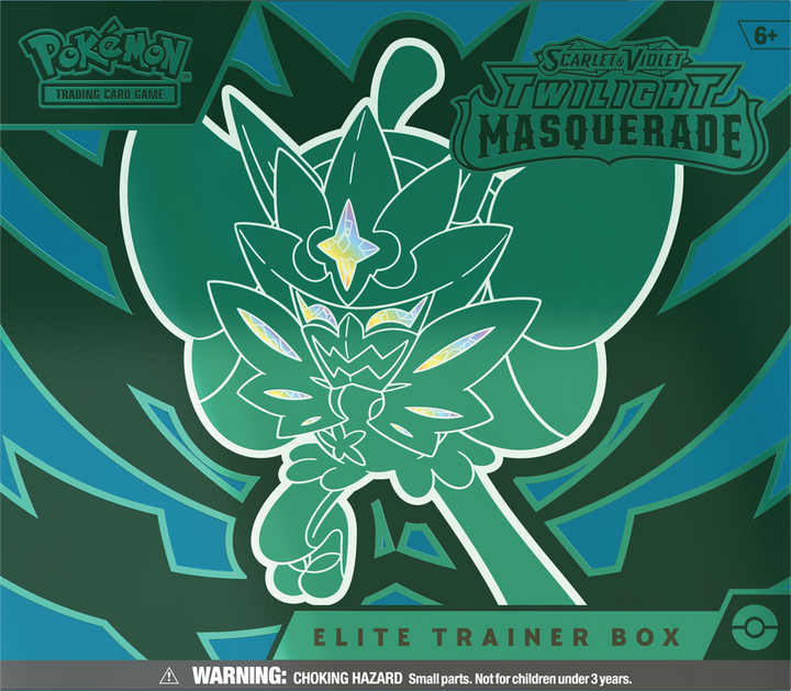 Pokemon TCG: Scarlet & Violet 06 Twilight Masquerade- Elite Trainer Box | 820650857980