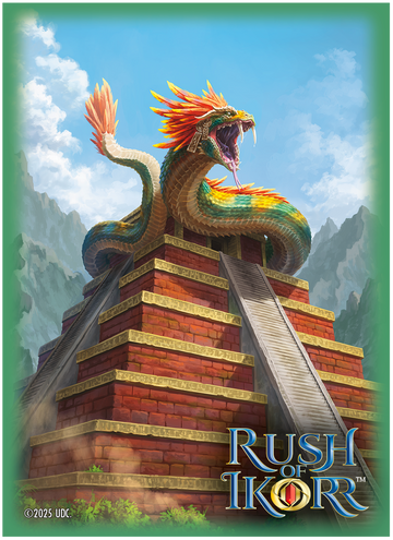 RUSH OF IKORR CG TEXTURED CARD SLEEVES KULKULKAN 65CT | 053334096782