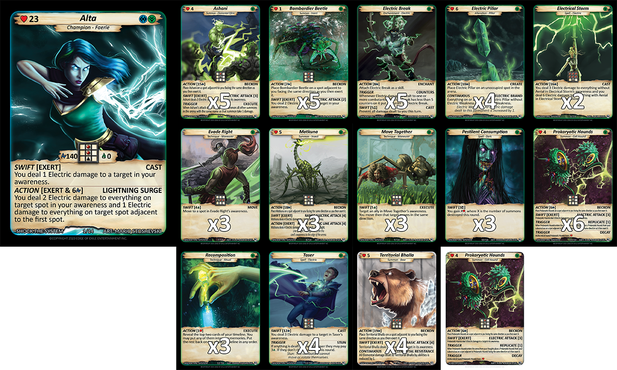 GENESIS: BATTLE OF CHAMPIONS STARTER DECK 2023 10CT | 00628942643217