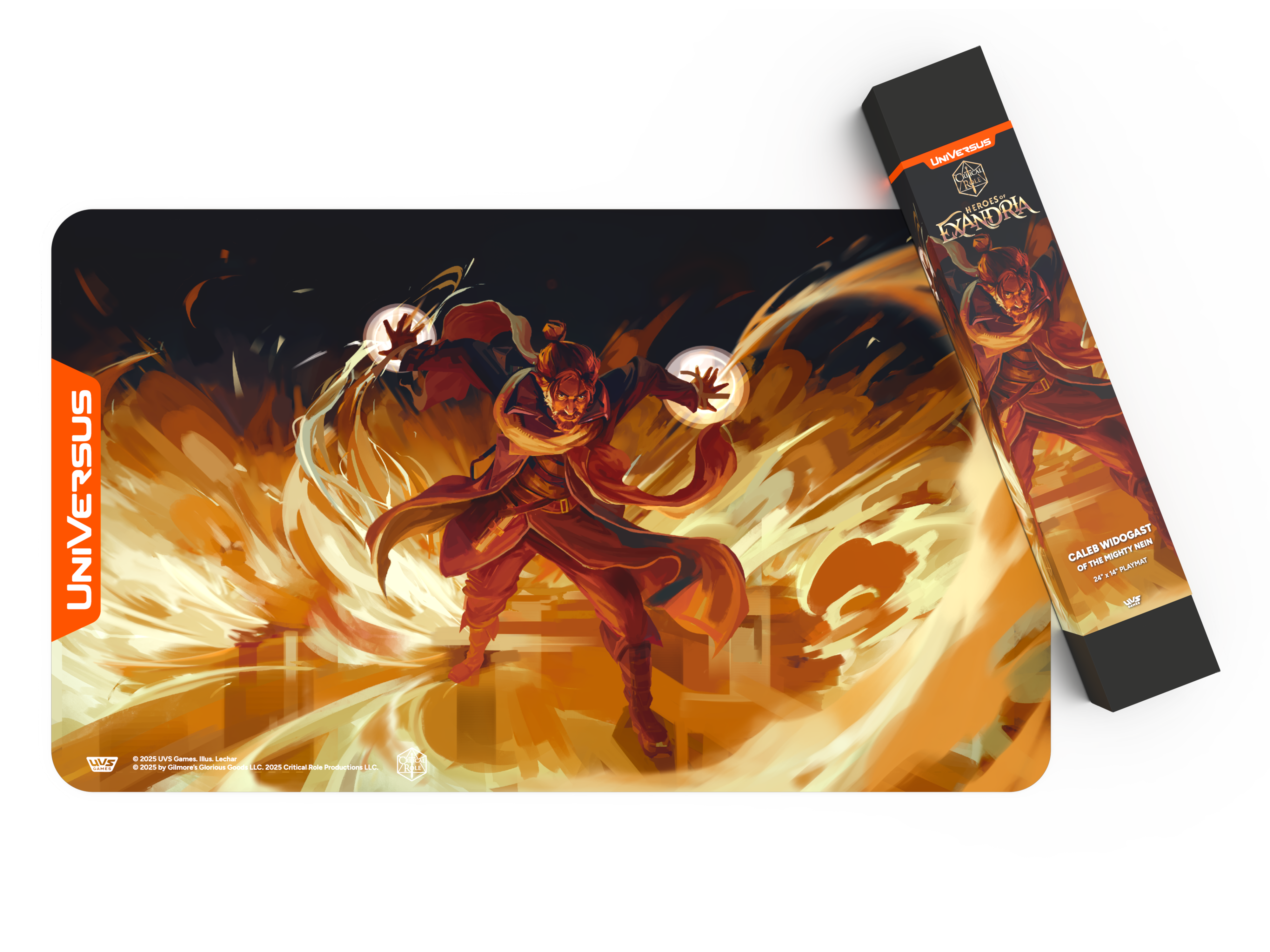 CRITICAL ROLE HEROES OF EXANDRIA PLAYMAT CALEB WIDOGAST (6) | 810155272166
