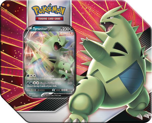 POKEMON V STRIKERS TIN | 820650809552
