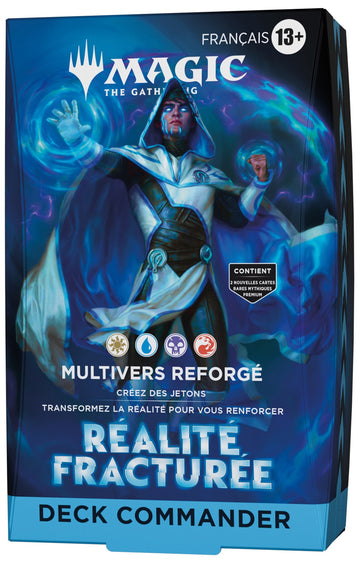 MTG FRENCH REALITY FRACTURE COMMANDER DECK | 5010996424105