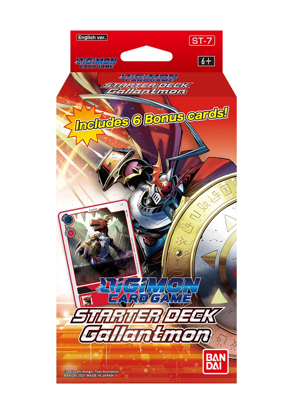 DIGIMON STARTER DECK GALLANTMON | 811039035662