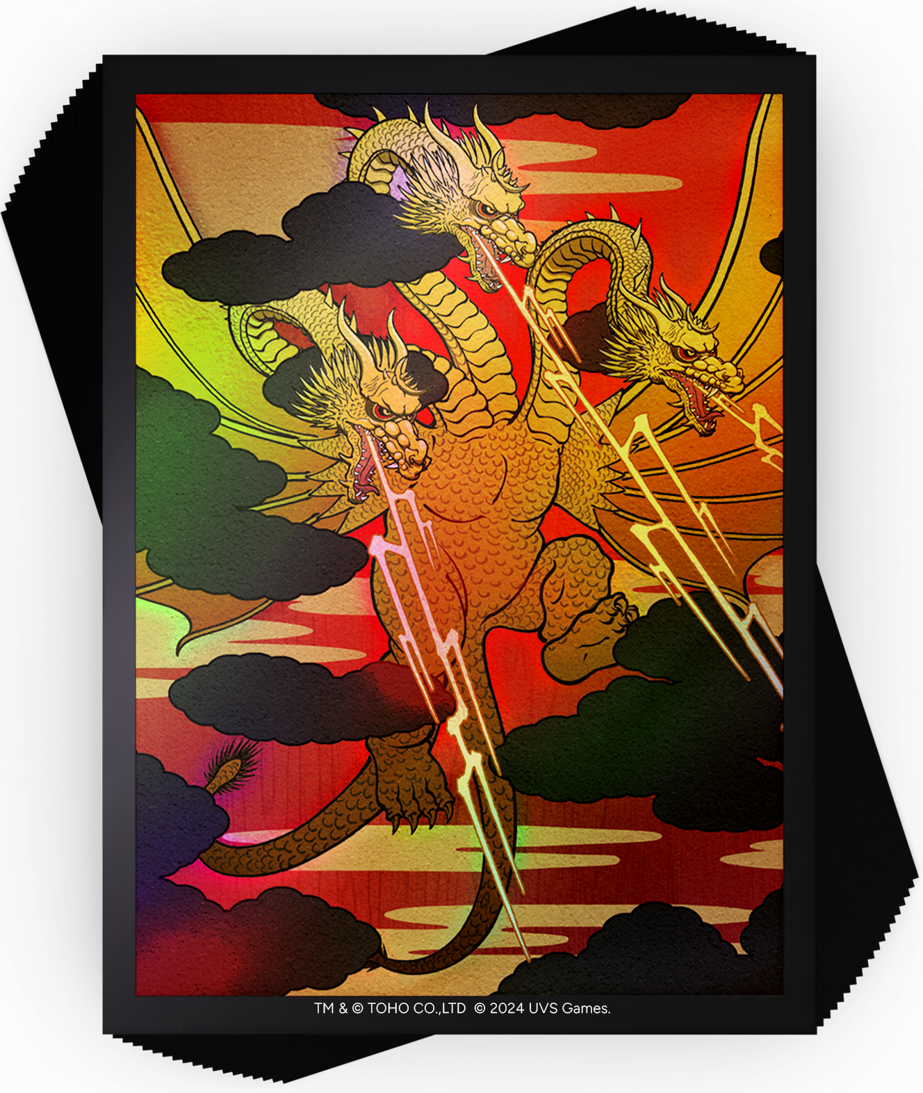 GODZILLA SLEEVES GHIDORAH 100CT (20) | 810155270681