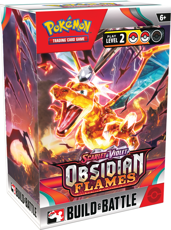 POKEMON SV3 OBSIDIAN FLAMES BUILD & BATTLE BOX | 820650863967