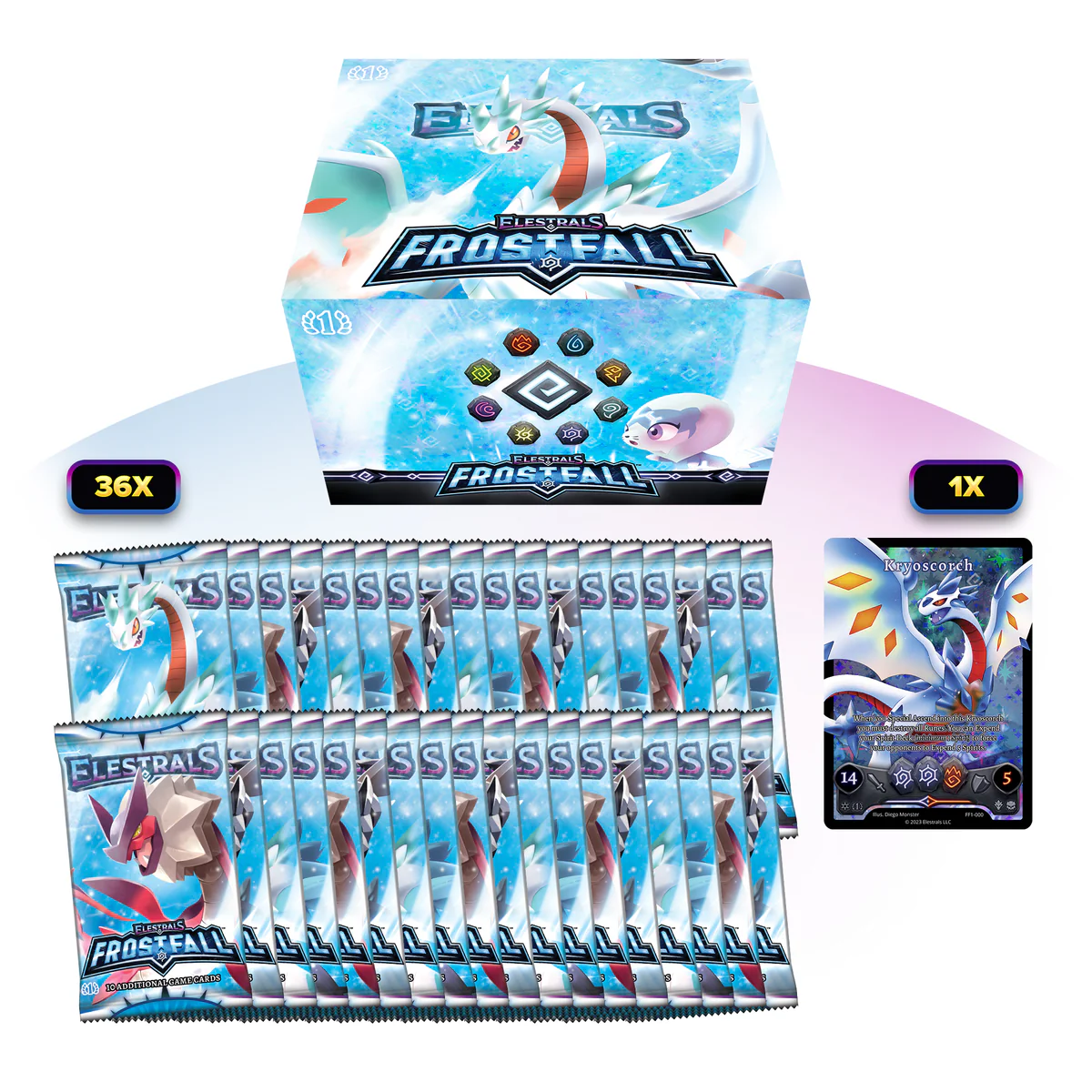 Elestrals: Frostfall- Booster Boxes | 850045412227