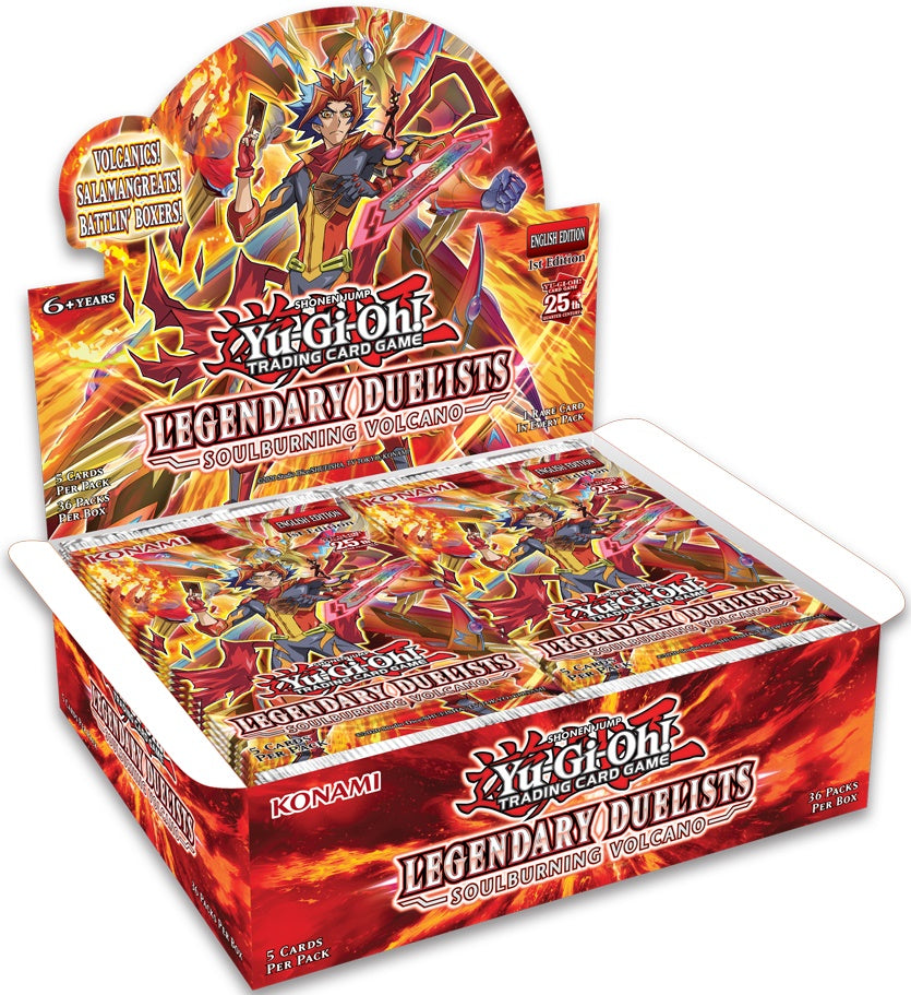 YGO LEGENDARY DUELISTS SOULBURNING VOLCANO BST (12 | 083717862444