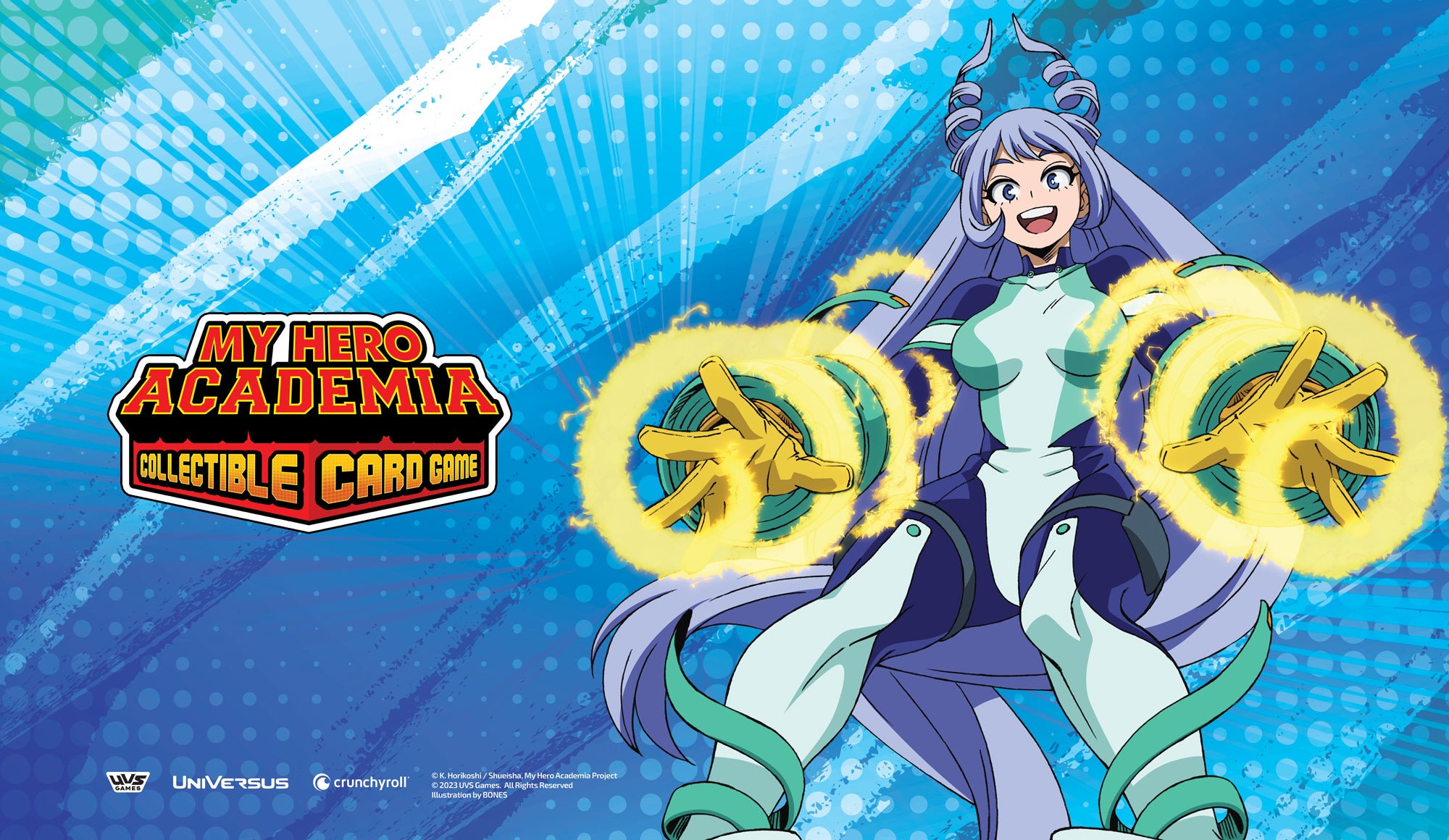 UniVersus CCG: Set 6- My Hero Academia Jet Burn- Nejire Hado Playmat | 850034738550