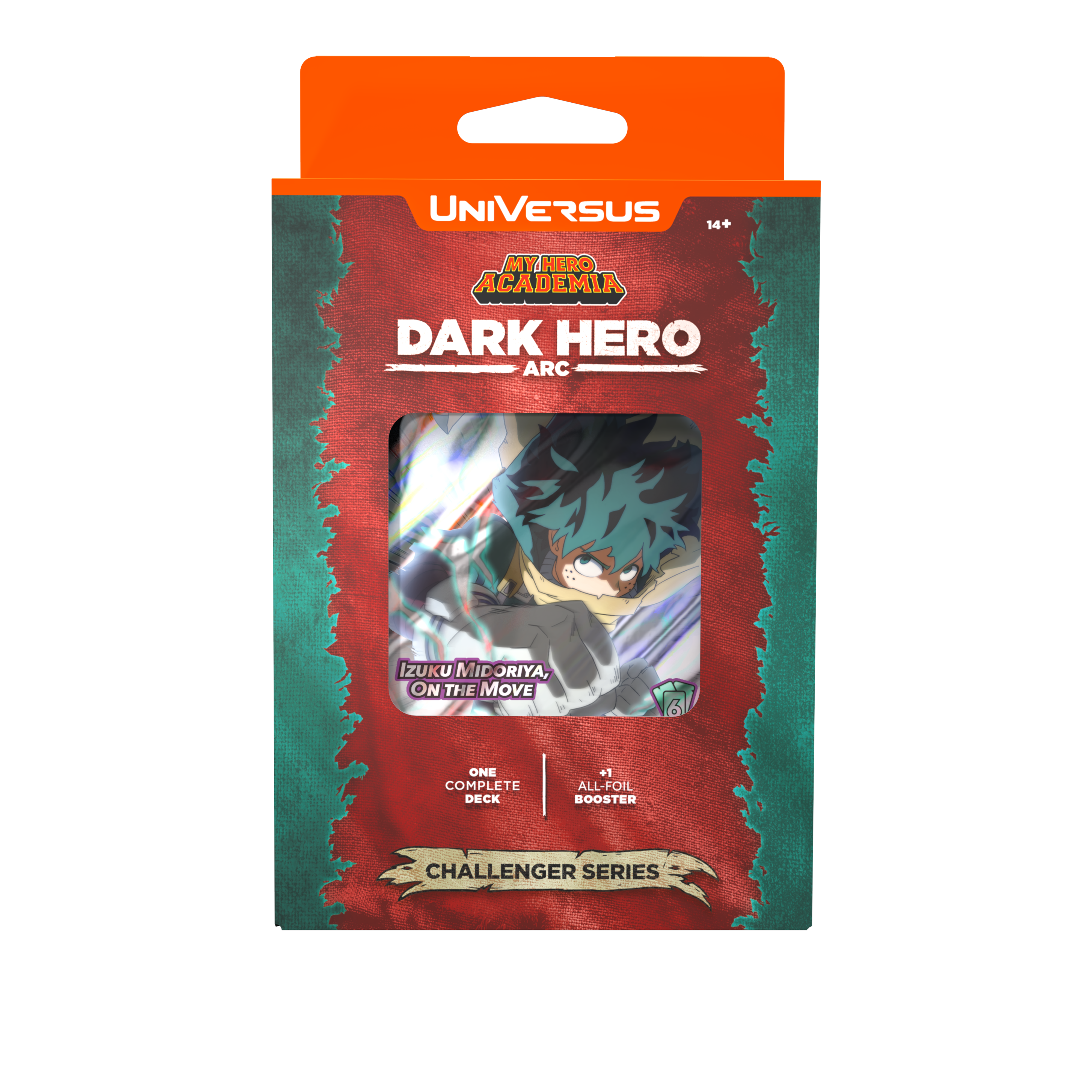 UniVersus CCG: My Hero Academia- Dark Hero Arc- Challenger Series Display | 810155271091