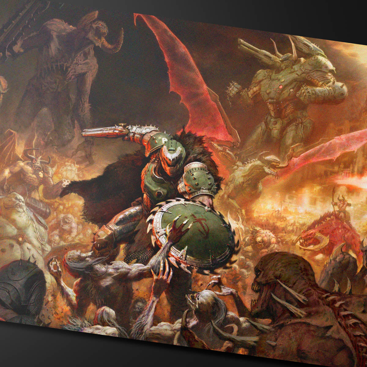 UP PLAYMAT EXTENDED DOOM BETHESDA 1 | 074427166182