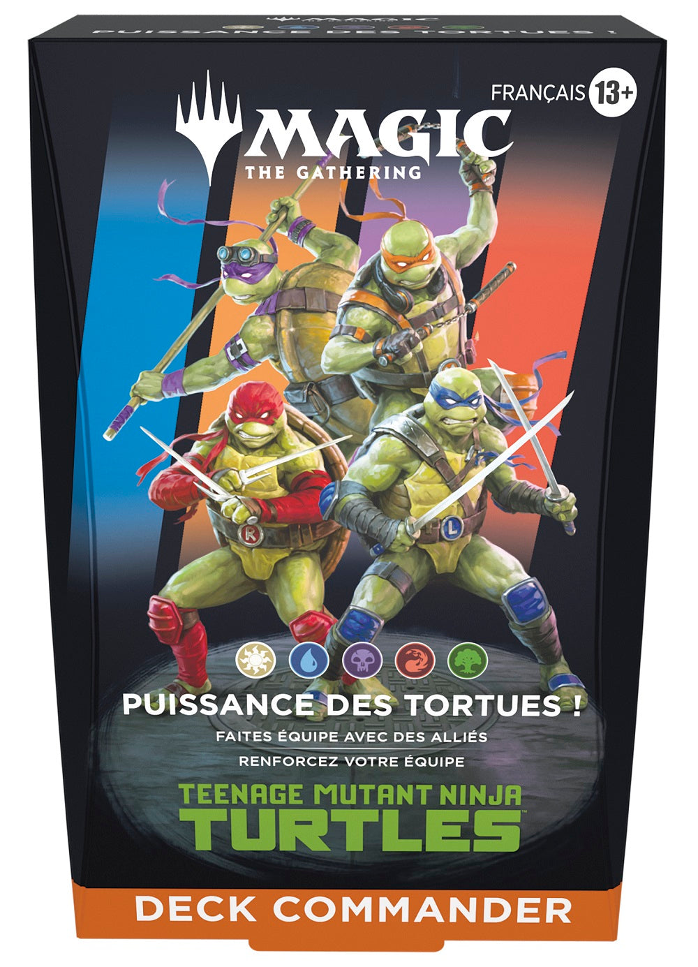 MTG FRENCH TEENAGE MUTANT NINJA TURTLES COMMANDER | 5010996351395
