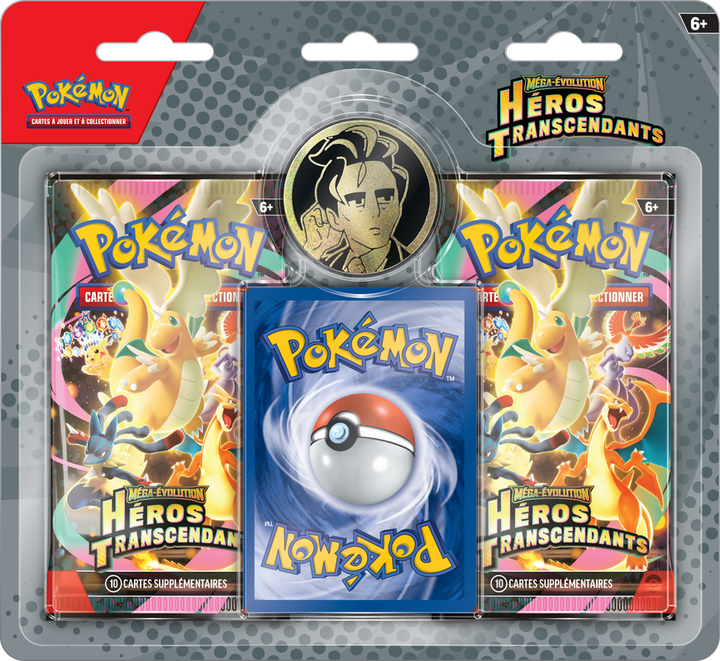 POKEMON FRENCH ME2.5 ASCENDED HEROES 2-PACK BLISTER COLLECTION ERIKA/LARRY | 196214131798