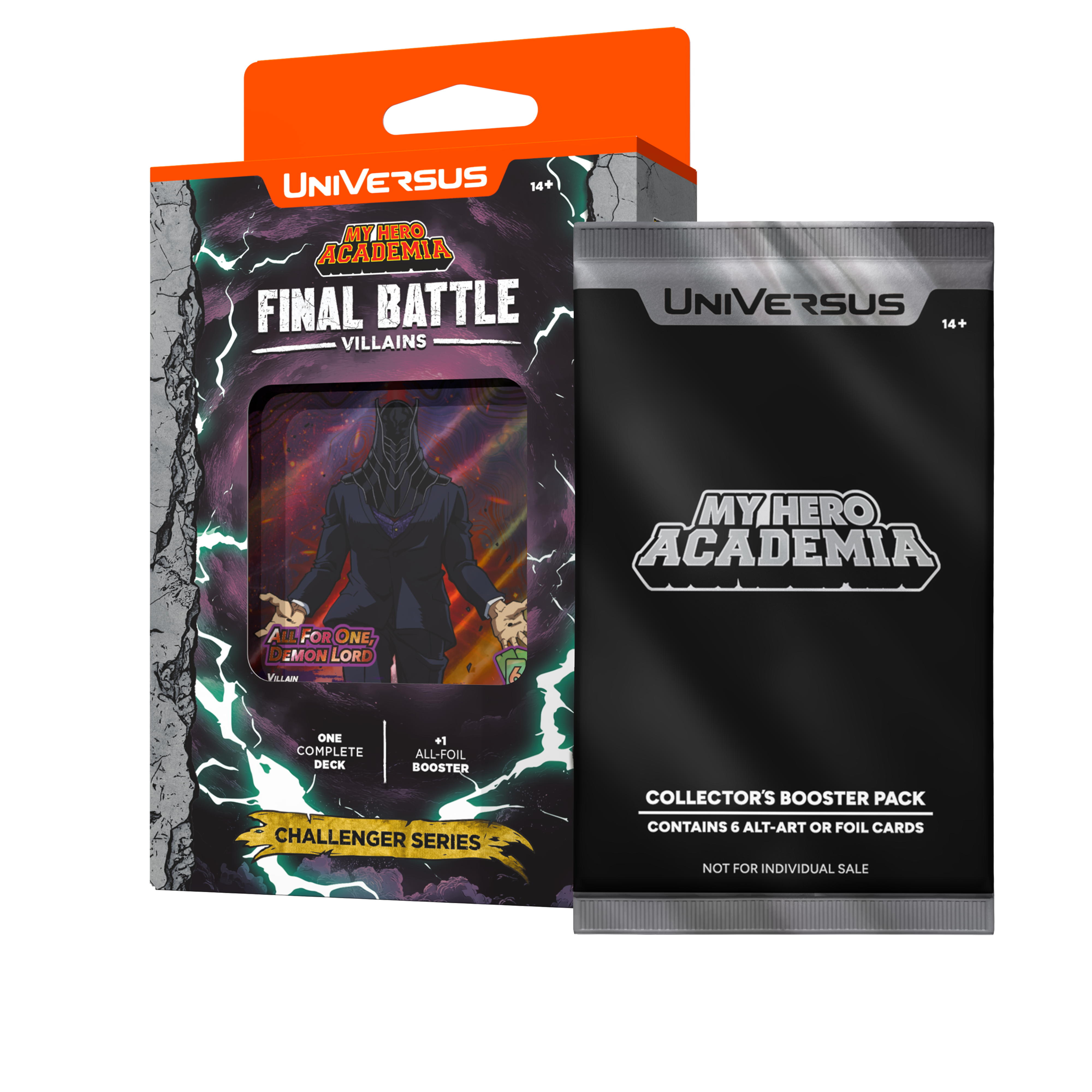 MY HERO ACADEMIA CCG FINAL BATTLE CHALLENGER SERIES 4CT DISPLAY | 810155274627