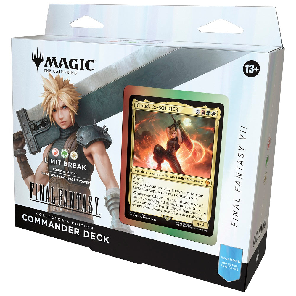 MTG: Universes Beyond- Final Fantasy Commander Deck, Collector Edition Display | 195166271026