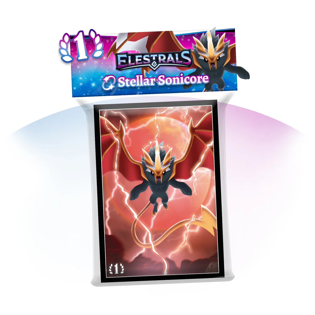 ELESTRALS 1ST EDITION CARD SLEEVES SONICORE LINE (100) | 850045412852