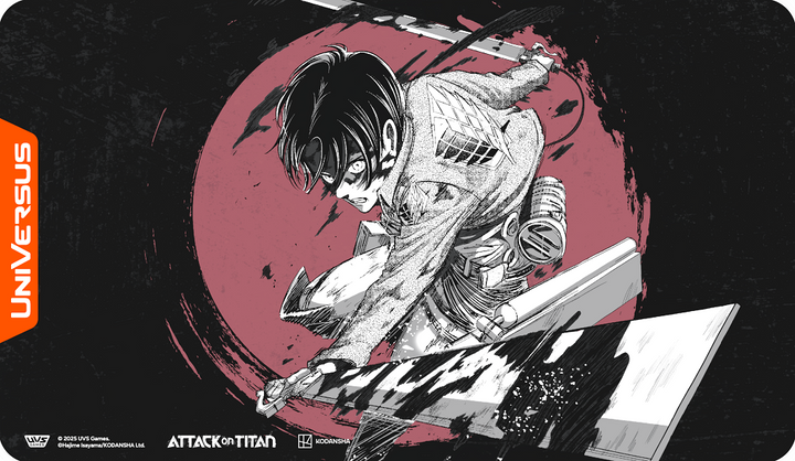 UniVersus CCG: Attack on Titan Apocalypse- Usurper (Erin Yeager) Playmat | 810155272104