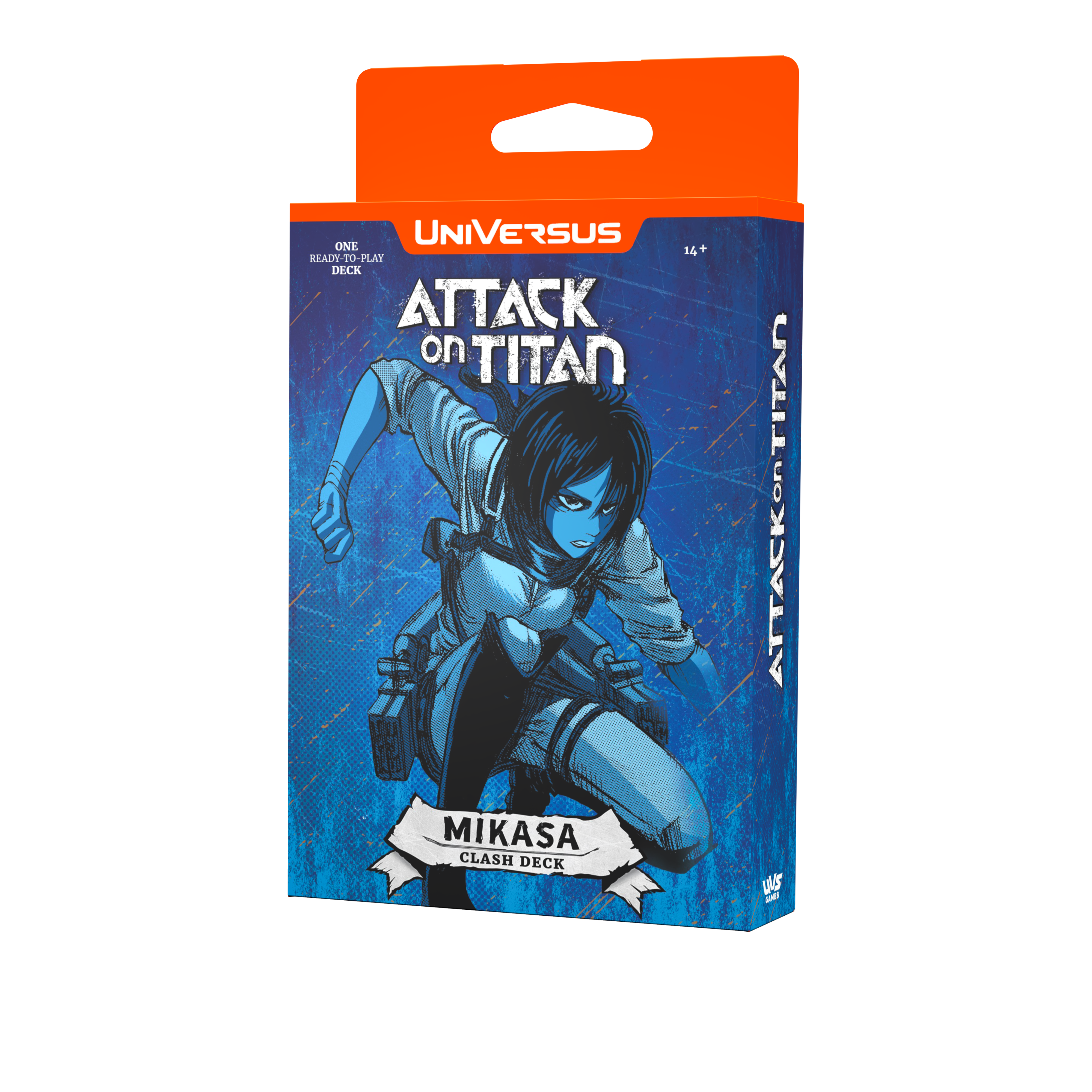 ATTACK ON TITAN BATTLE FOR HUMANITY CLASH 8CT DECK DISPLAY | 810155270773