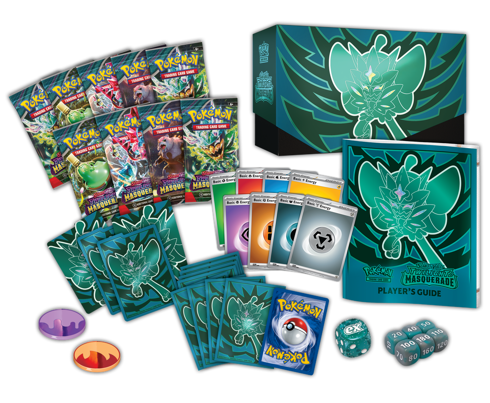 Pokemon TCG: Scarlet & Violet 06 Twilight Masquerade- Elite Trainer Box | 820650857980