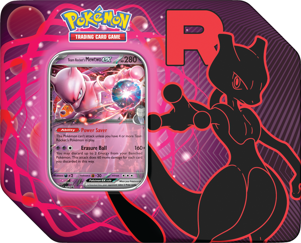 POKEMON TEAM ROCKET TIN | 196214119628