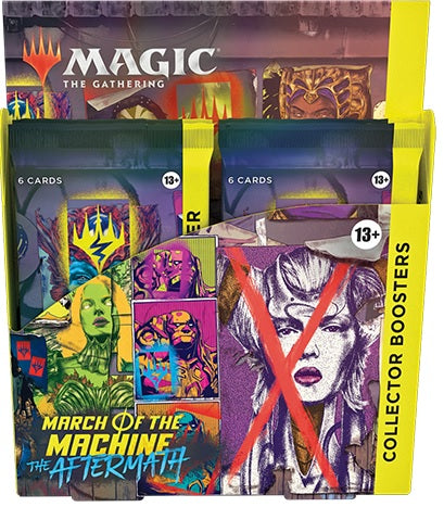 MTG: March of the Machine Aftermath Collector's Booster Display | 195166213903